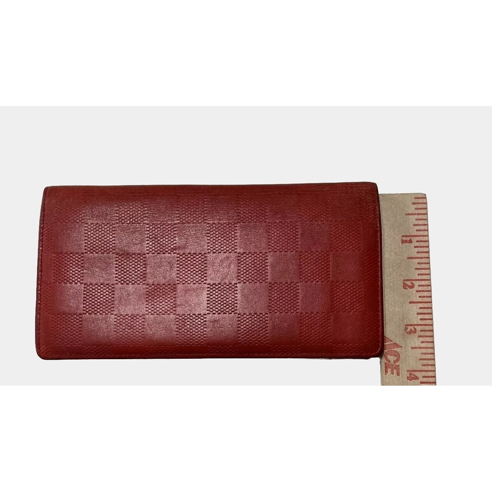 LOUIS VUITTON Damier Infini Portefeuille Brazza Long Wallet Authentic - Picture 11 of 11